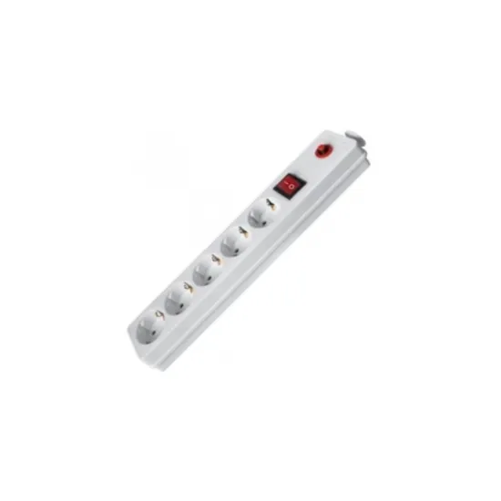 Produžni kabl 5r/3m sa prekidačem i zaštitom 3x1.5mm2 (Linkom) - beli