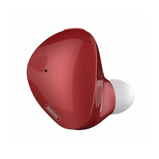 RB-T21 Single side bluetooth slušalice crvena