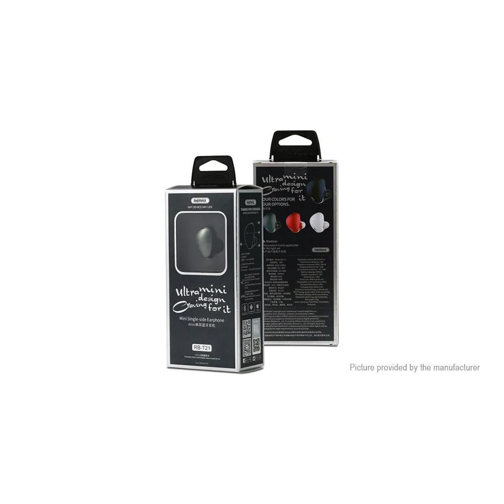 RB-T21 Single side bluetooth slušalice crvena