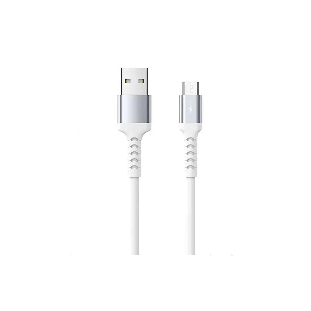 RC-C008 Micro USB Kabl 2.4A 1m beli