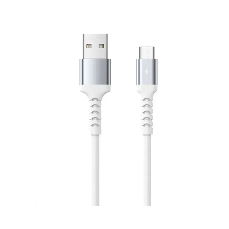 RC-C008 Micro USB Kabl 2.4A 1m beli
