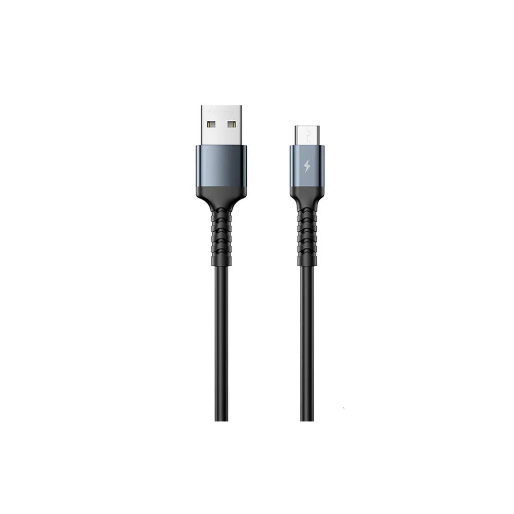 RC-C008 Micro USB Kabl 2.4A 1m crni