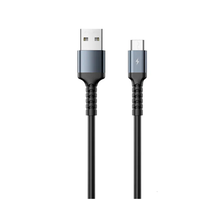 RC-C008 Micro USB Kabl 2.4A 1m crni