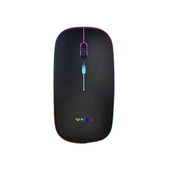 RF-6800 Bežični RGB miš crni