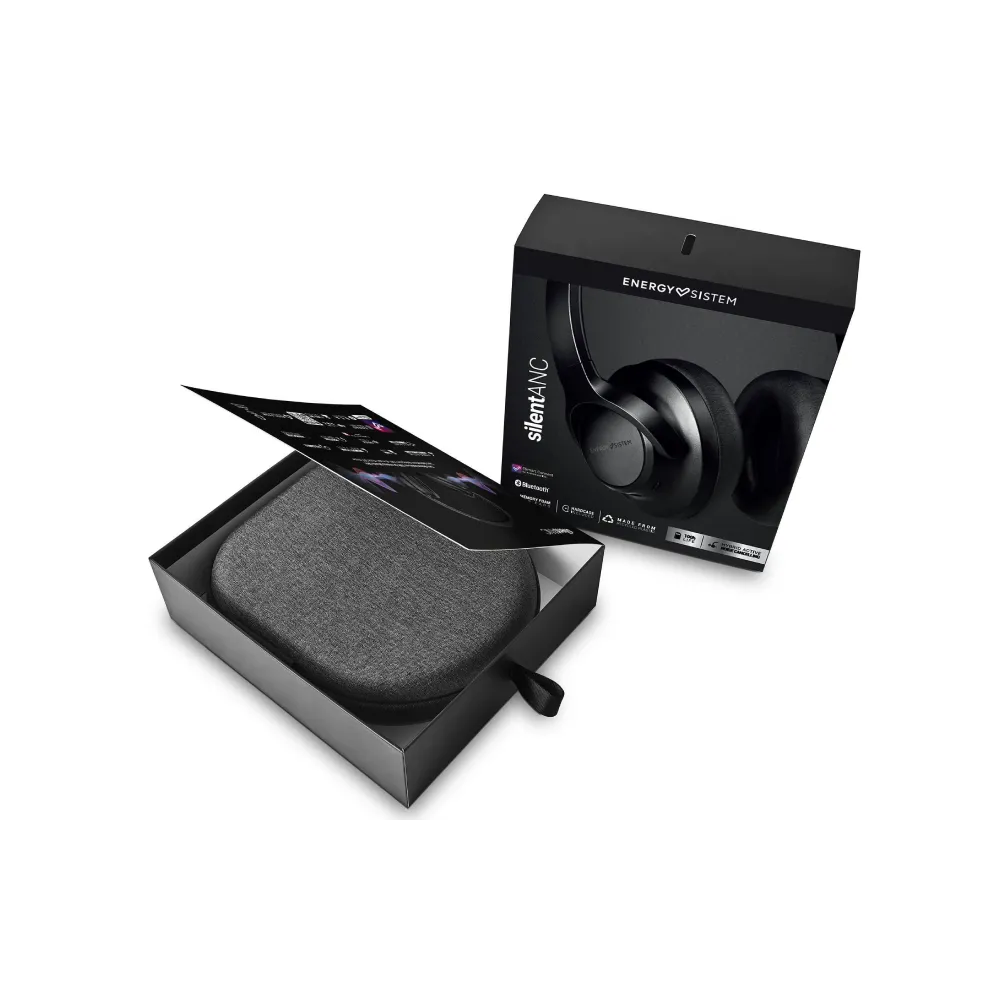 Silent ANC Bluetooth crne slušalice (M45839)