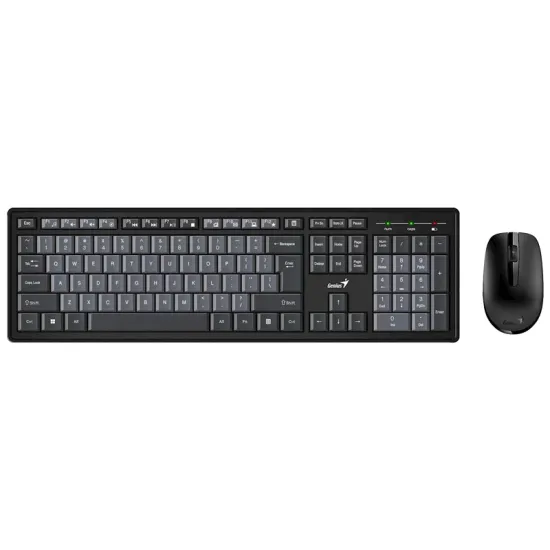 Smart KM-8200 Wireless USB YU crna tastatura + miš