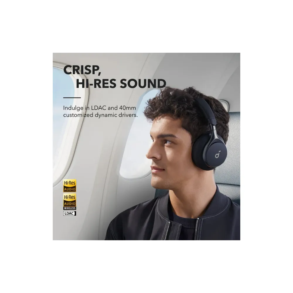 Soundcore Space One ANC BT slušalice crne