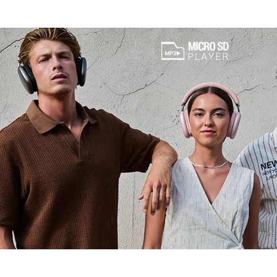 Space Style Bluetooth slušalice crne (M49003)