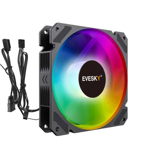 Twilight 120mm x 120mm x 25mm RGB (ARGB) ventilator