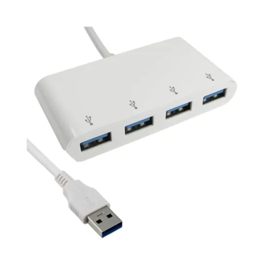 USB 3.0 HUB 4port beli