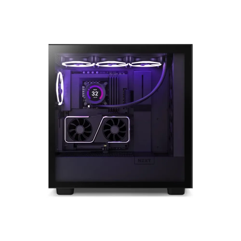 Vertical GPU Mounting Kit (AB-RH175-B1) crni