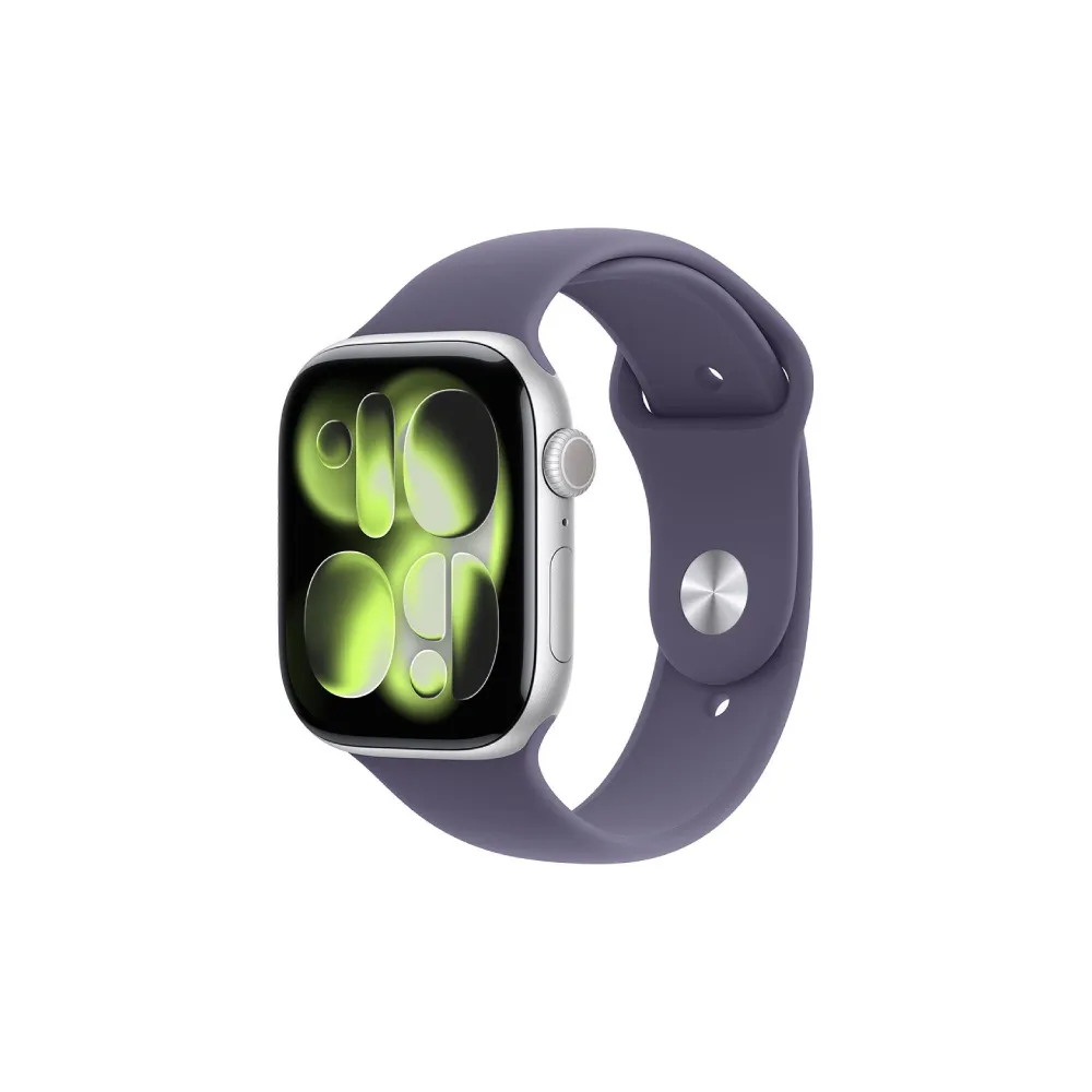 Watch S11 GPS 42mm Silver Aluminium Case with Purple Fog Sport Band - S/M (meu64rk/a)