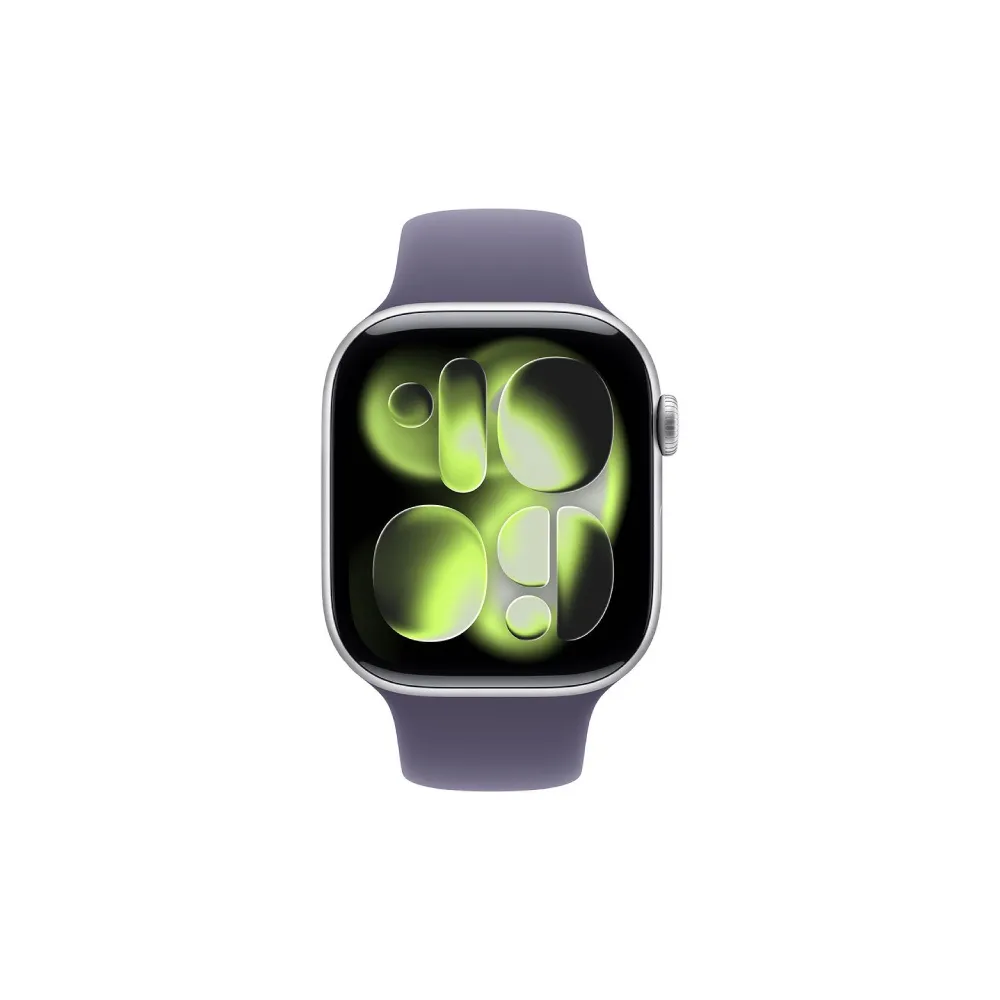 Watch S11 GPS 42mm Silver Aluminium Case with Purple Fog Sport Band - S/M (meu64rk/a)