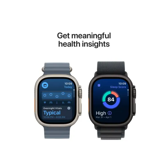 Watch Ultra 3 Cellular 49mm Black Titanium Case with Black Alpine Loop - Medium (mf0v4se/a)