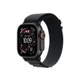 Watch Ultra 3 Cellular 49mm Black Titanium Case with Black Alpine Loop - Medium (mf0v4se/a)