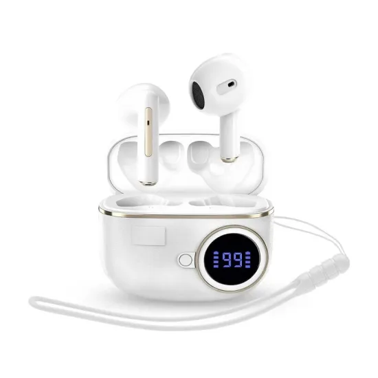 White Chargeview TWS Bežične slušalice bele (M50048)
