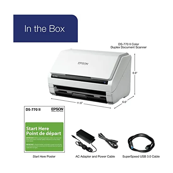 WorkForce DS-770II A4 skener