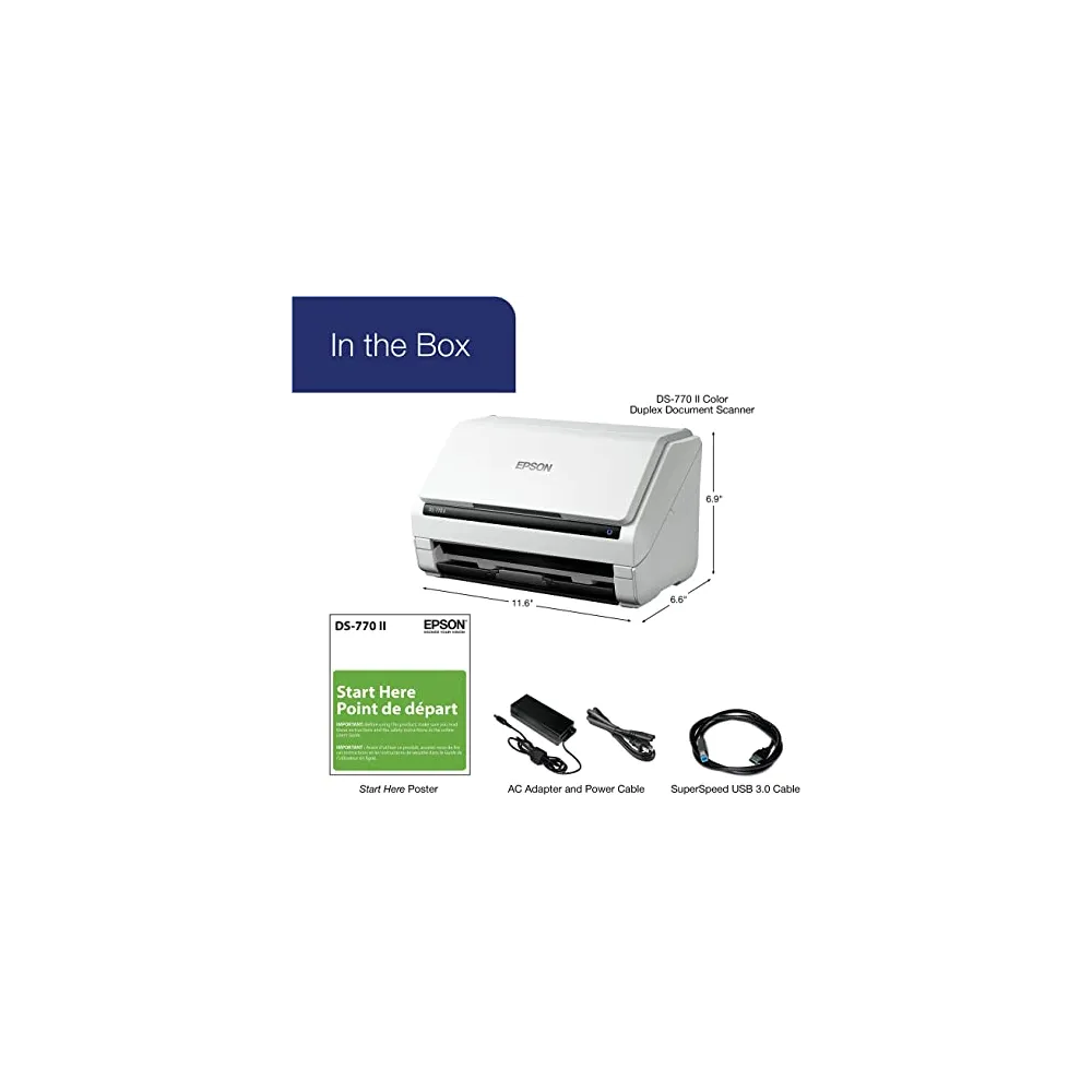 WorkForce DS-770II A4 skener