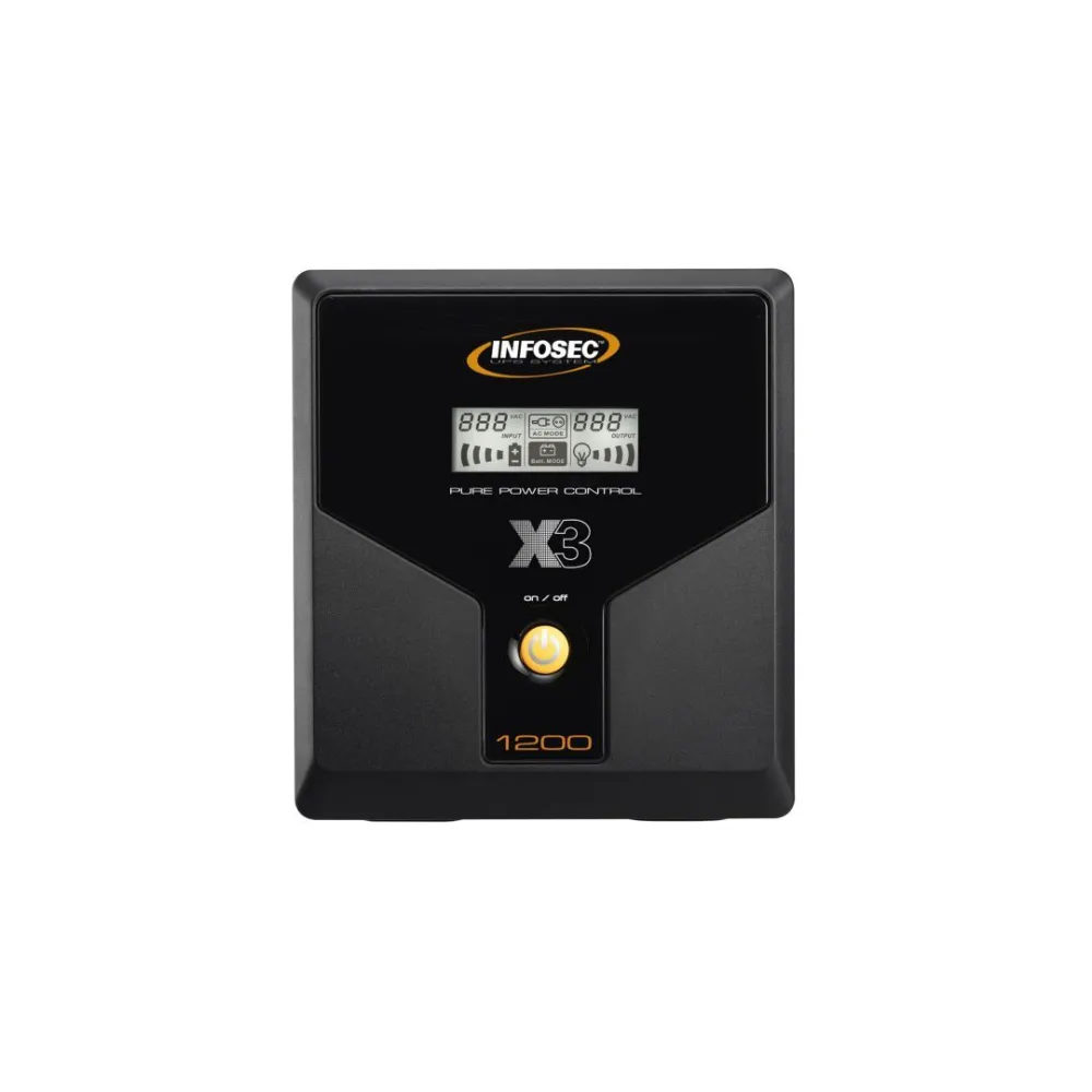 X3 EX 1200 LCD USB FR/SCHUKO