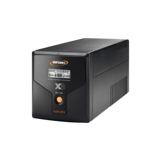 X3 EX 1200 LCD USB FR/SCHUKO