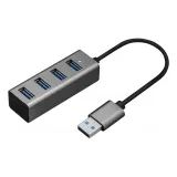 YHB 4300 Metal Hub 4xUSB 3.0