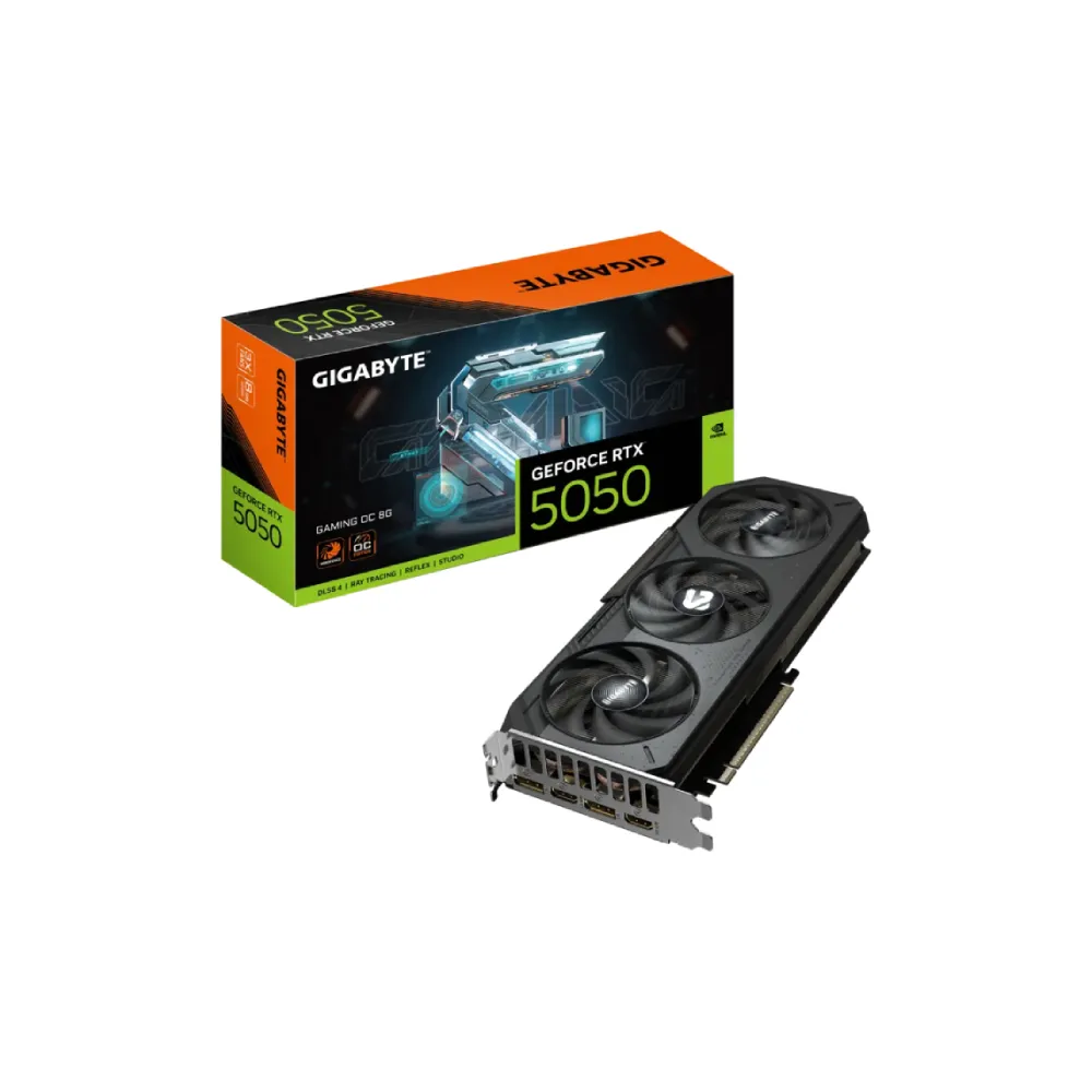 nVidia GeForce RTX 5050 GAMING OC 8GB 128bit GV-N5050GAMING OC-8GD rev 1.0