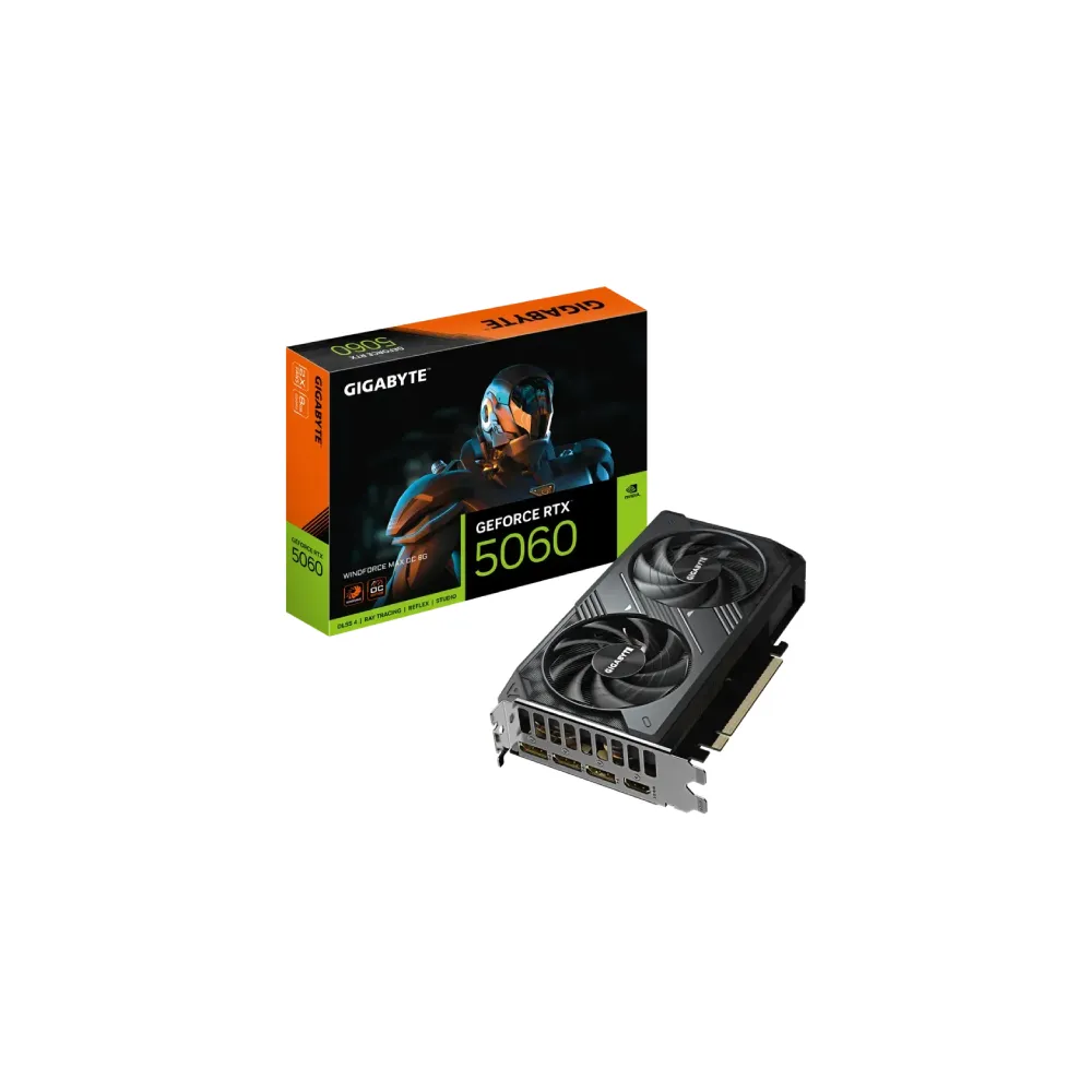 nVidia GeForce RTX 5060 WINDFORCE MAX 8GB 128bit GV-N5060WF2MAX OC-8GD rev. 1.0