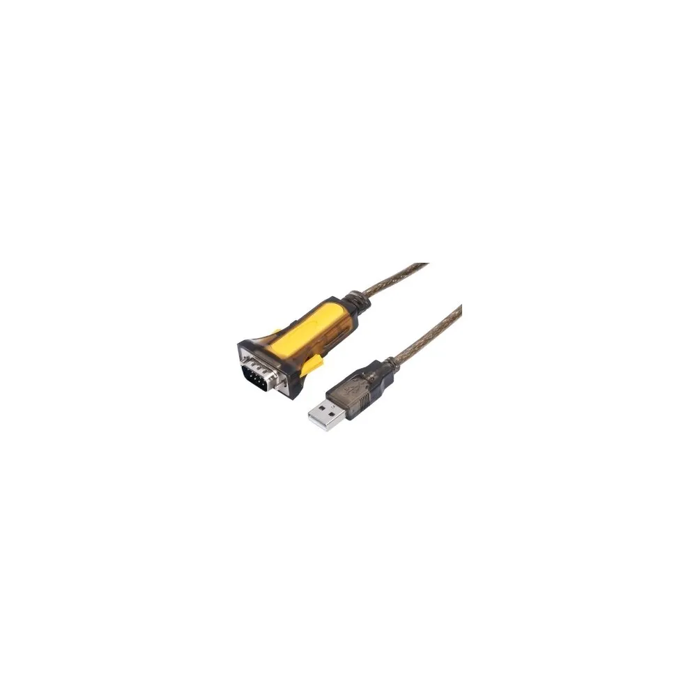 E-GREEN Adapter USB2.0 tip A (M) - RS-232 (M) 1.5m