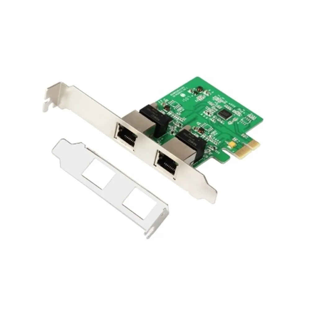 E-GREEN PCI Express kontroler 2-port Gigabit Ethernet