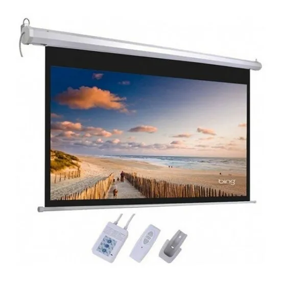Lexin Platno za projektor LEXIN EH8484M zidno elektricno 1:1, 213X213CM,ZIDNO ELEKTRIČNO (SA DALJINSKIM UPRAVLJAČEM), MAT BELA