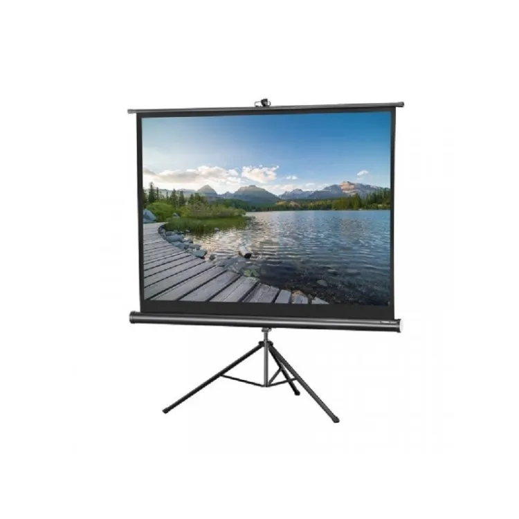 Lexin Platno za projektor LEXIN TD8484M tripod 213x213 1:1, 213X213CM, SA STALKOM, MAT BELA