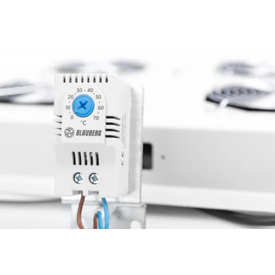 Digitus Roof ventilator unit, Unique network and Dynamic Basic 4 fans, thermostat, switch, grey (RAL 7035)