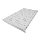 Digitus Polica fiksna 483 mm (19 ), nosivost do 50 kg, 44,5×482×700–900 mm, siva
