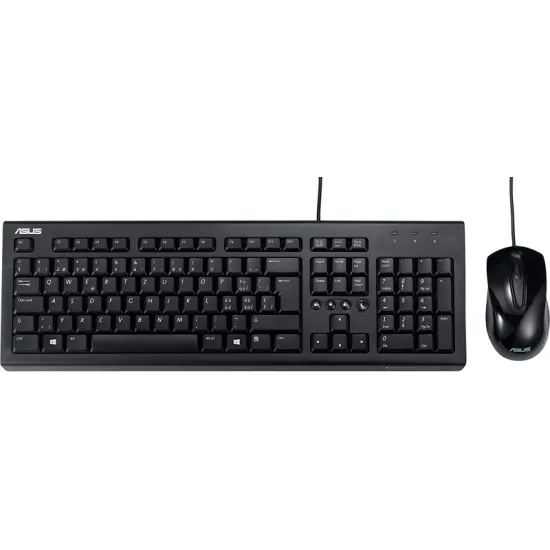 Asus SET USB tastatura i mis U2000, US Black