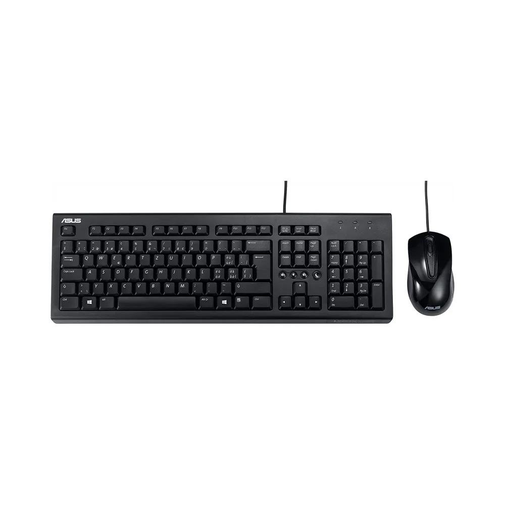 Asus SET USB tastatura i mis U2000, US Black