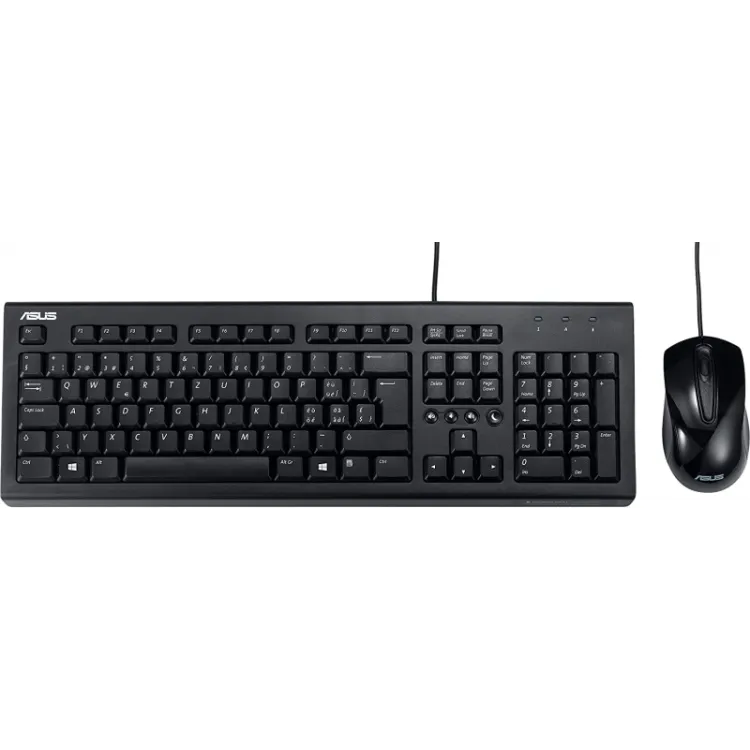 Asus SET USB tastatura i mis U2000, US Black