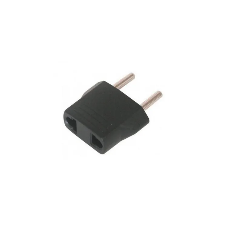 E-GREEN Adapter Euro utikac - USA uticnica, crni