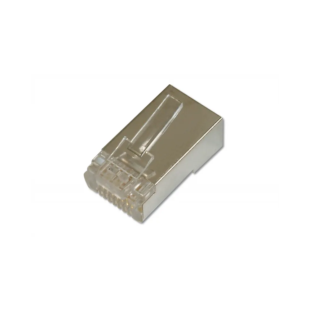 Digitus CAT 6 Modular Plug, 8P8C, shielded for Round Cable, two-parts plug
