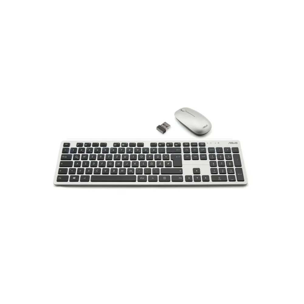 Asus SET Wireless Tastatura i mis W5000, Grey