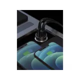 Swissten CAR CHARGER 2x USB 4,8A METAL BLACK