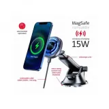 Swissten Magnetic Car Holder with Wireless Charger 15W (MagSafe compatible)