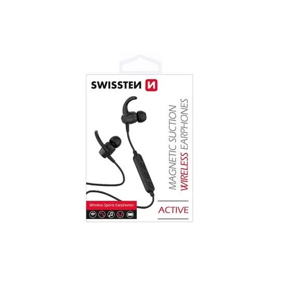 Swissten Slušalice Bluetooth ACTIVE BLACK