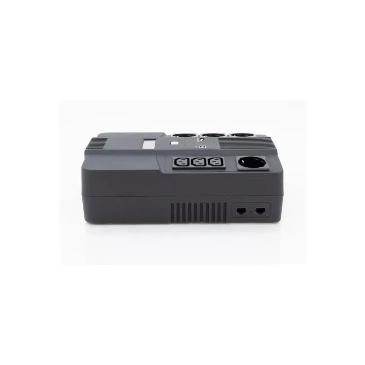 Digitus UPS All-in-One 800VA/480W, LED 12V/9Ah x1, 4x CEE 7/7,3x IEC C13, USB, RJ45