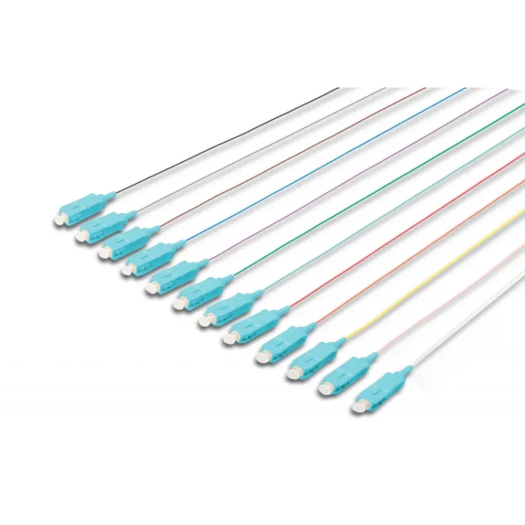 Digitus Fiber optic pigtail set , 12 kom, SC, MM OM3 50/125 µ loose buffer, 2 m