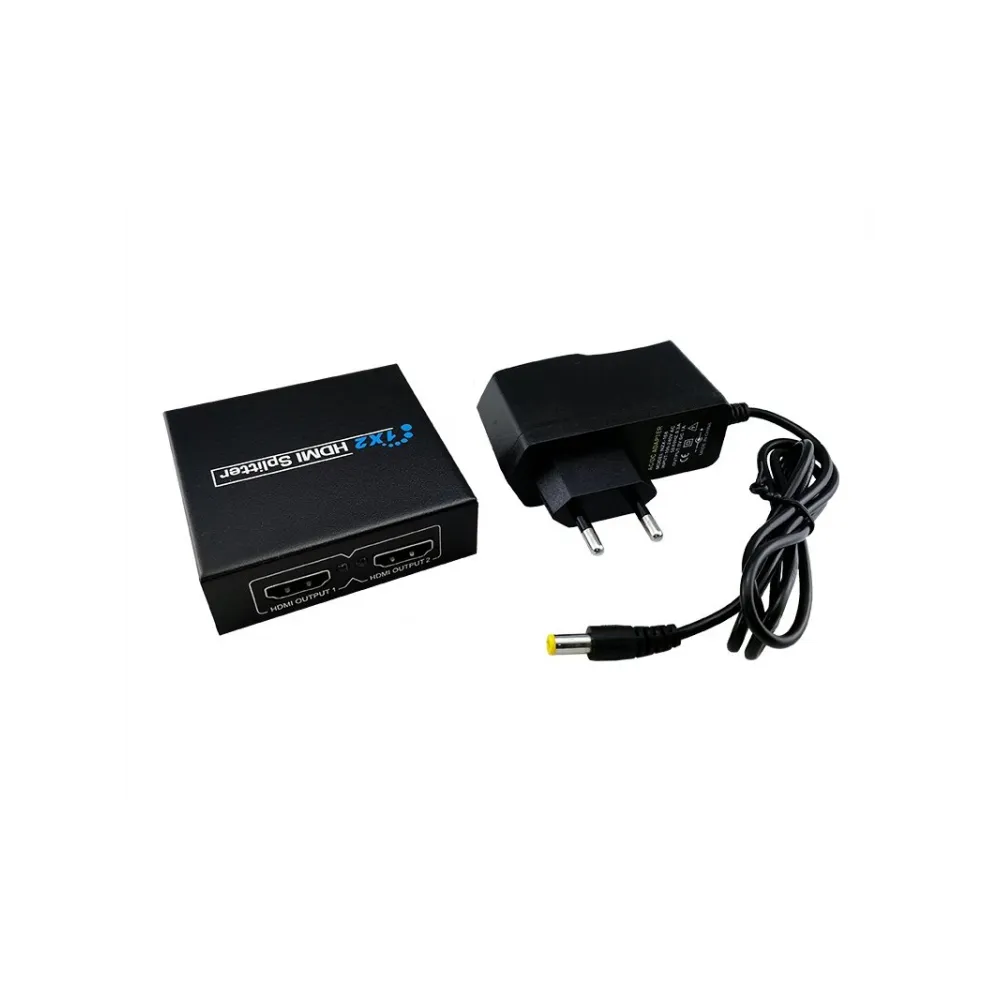 E-GREEN Spliter 1.4 HDMI 1x in - 2x out 1080P Activ