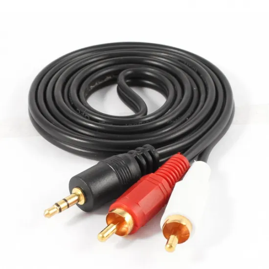 E-GREEN Kabl Audio 3.5mm stereo - 2xRCA M/M 1.5m