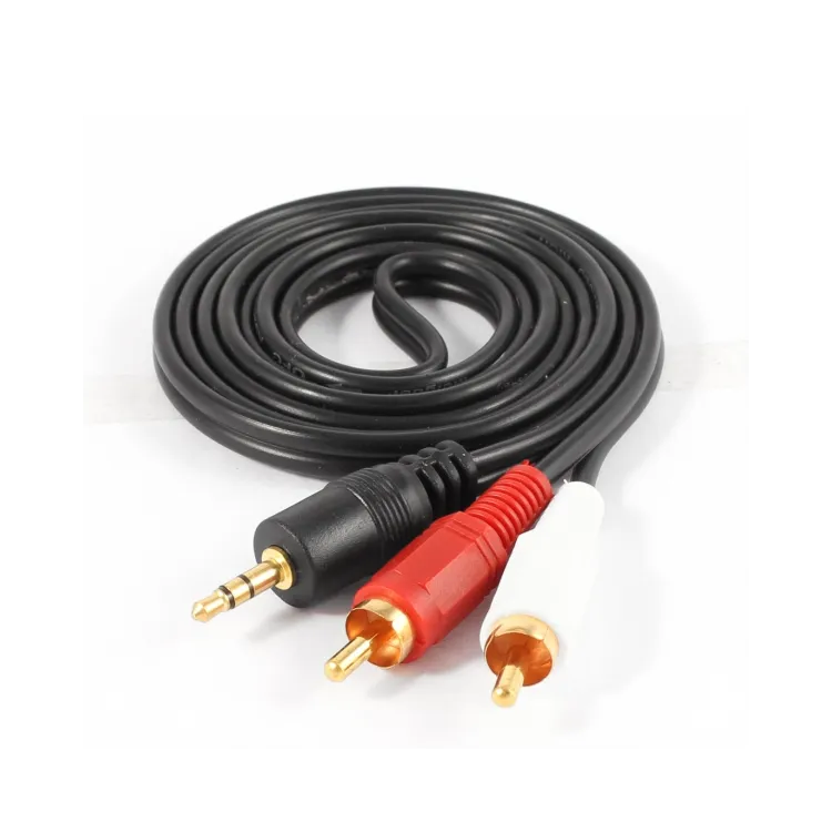 E-GREEN Kabl Audio 3.5mm stereo - 2xRCA M/M 1.5m