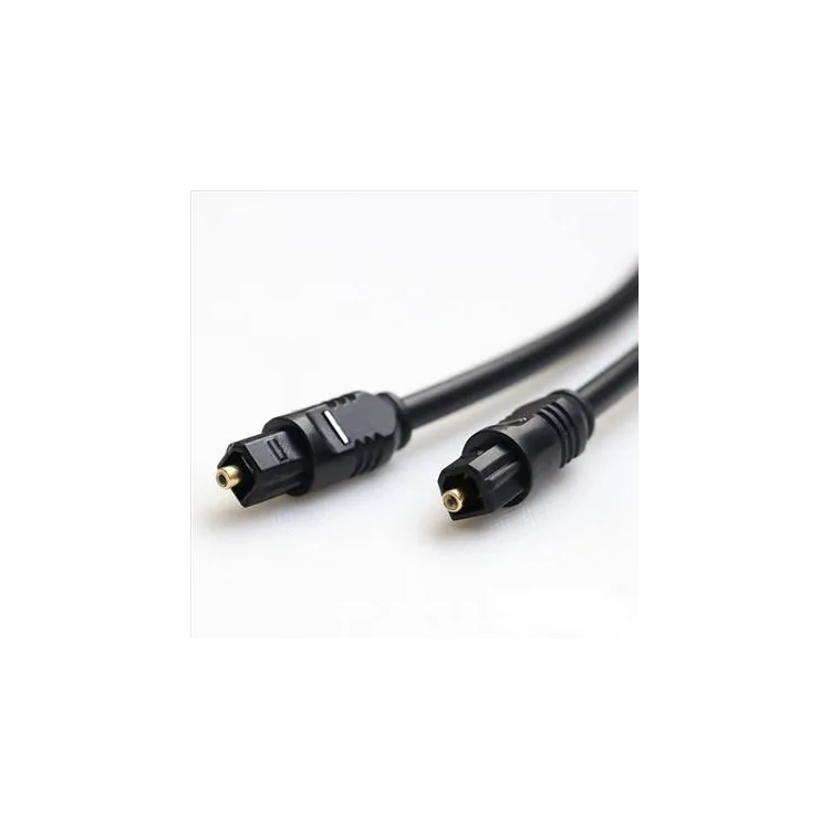 E-GREEN Kabl Optički Audio 2.2mm sa Toslink konektorima M/M 5m crni