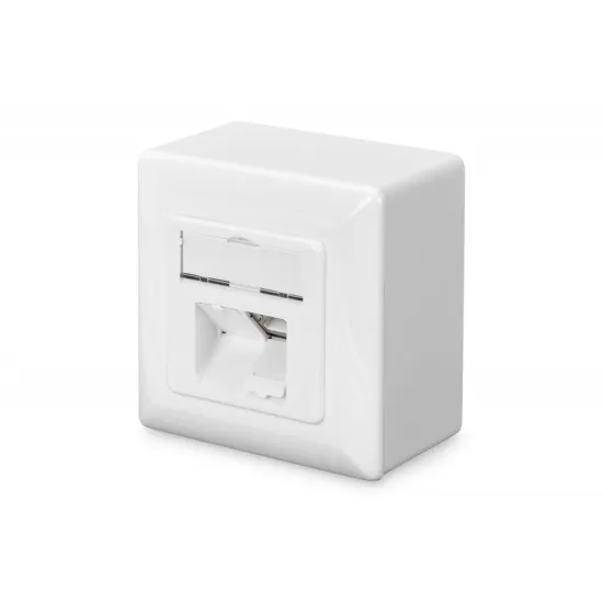 Digitus Nazidna uticnica 2x RJ45, CAT 6, shielded, 8P8C, LSA, bijela