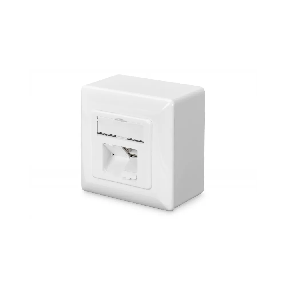 Digitus Nazidna uticnica 2x RJ45, CAT 6, shielded, 8P8C, LSA, bijela